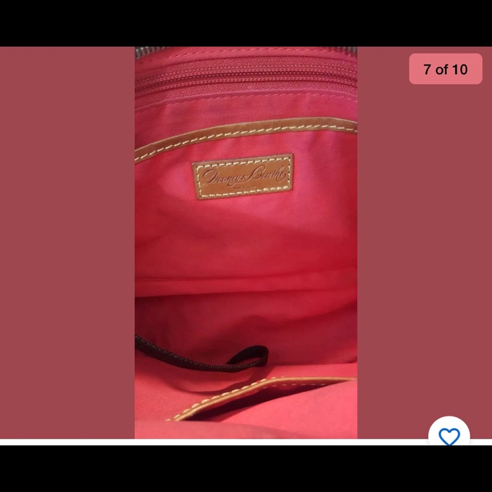 Dooney & Bourke caramel Tan Camel Pebble Leather - Picture 8 of 10